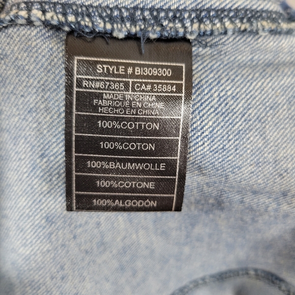 BB DAKOTA On Cloud Nine stretch denim button front jean pencil skirt - Picture 10 of 10